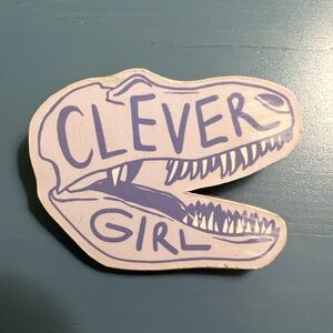 Clever Girl brooch